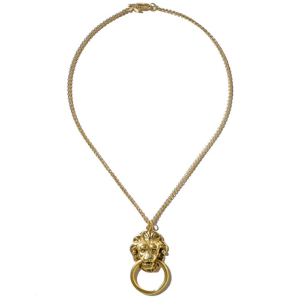 Vanessa Mooney door knocker necklace